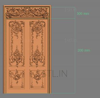 Doors (DVR_0352) 3D model for CNC machine